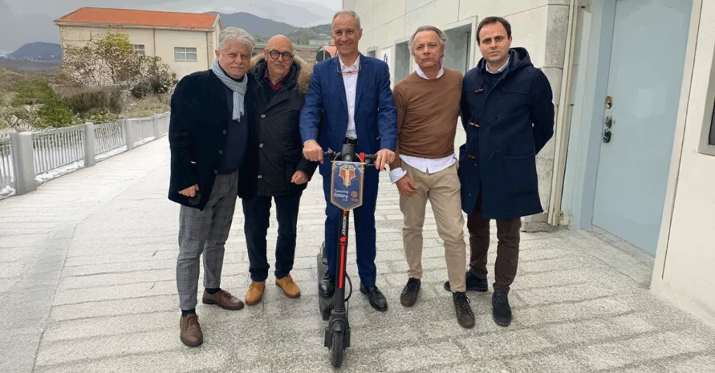 MOTOMORPHOSIS & ROTARY CLUB SAVONA: La micromobilità sostenibile entra nel Campus